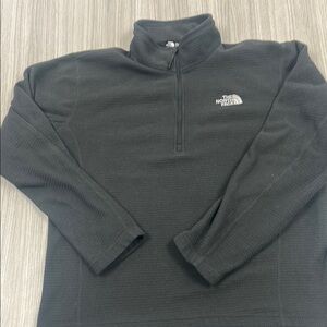 The North Face Black Zip Up Sweater